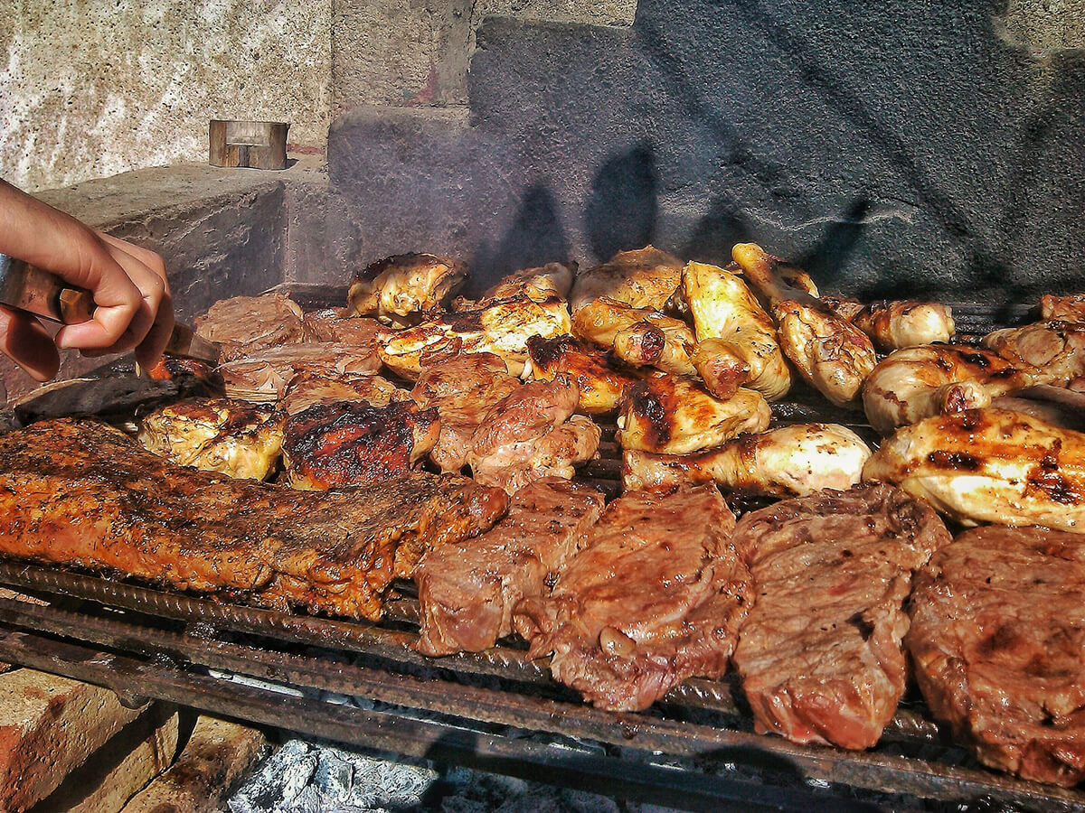 A traditional Argentinian Asado